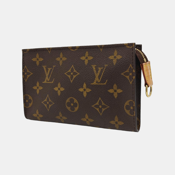 BUCKET Monogram Coated Canvas Brown