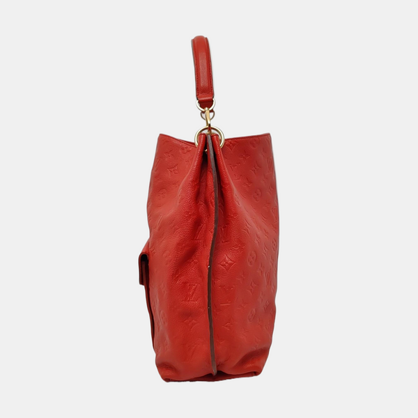 Monogram Calfskin Red