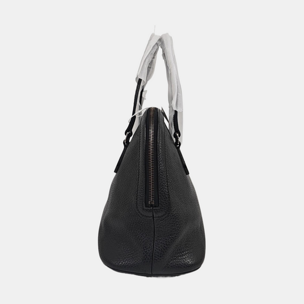 Microguccissima Calfskin Black