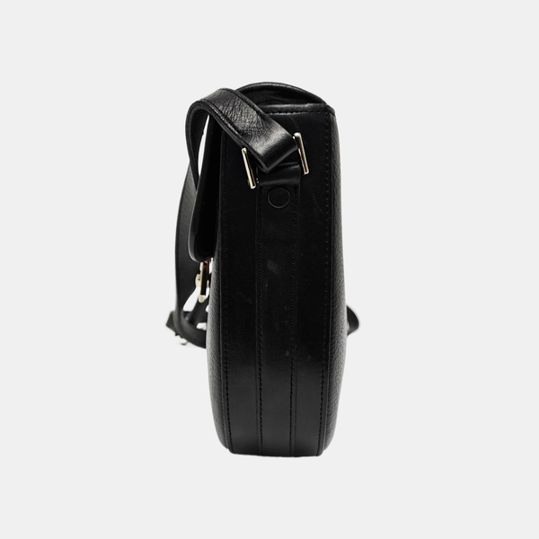 Calfskin Shoulder Bag Black