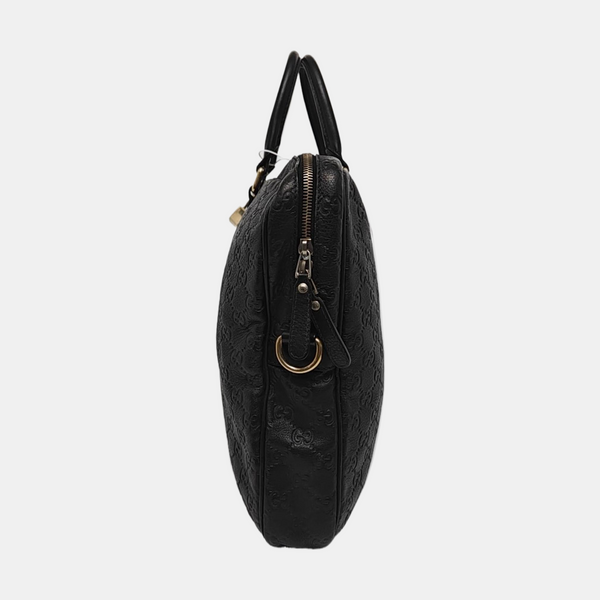 Duffle Monogram Calfskin Black