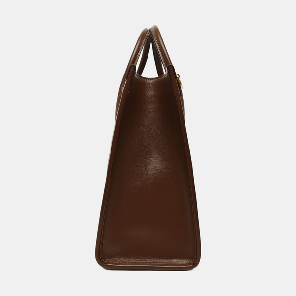 Retro Small Monogram Coated Canvas Brown