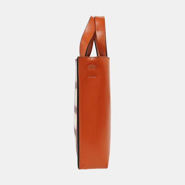 Coated Canvas Shoulder Bag Multicolor