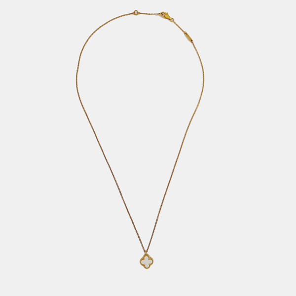 Sweet Alhambra 18k Gold Necklace