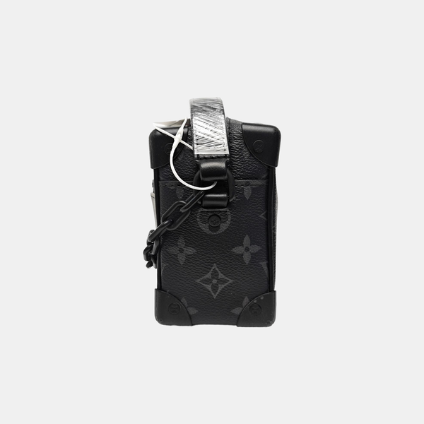SOFT TRUNK Mini Monogram Coated Canvas Black