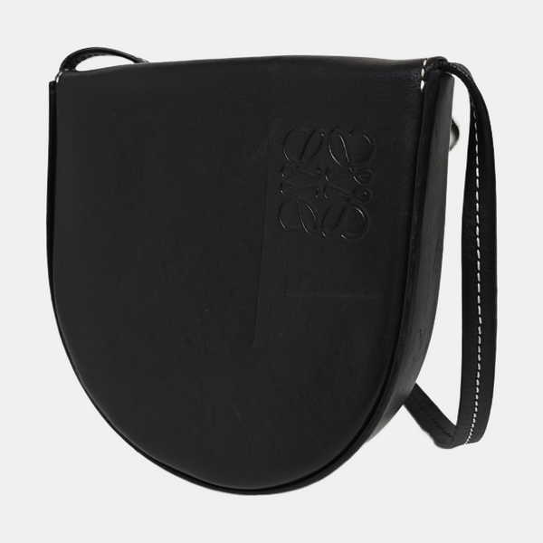 Heel Small Calfskin Black