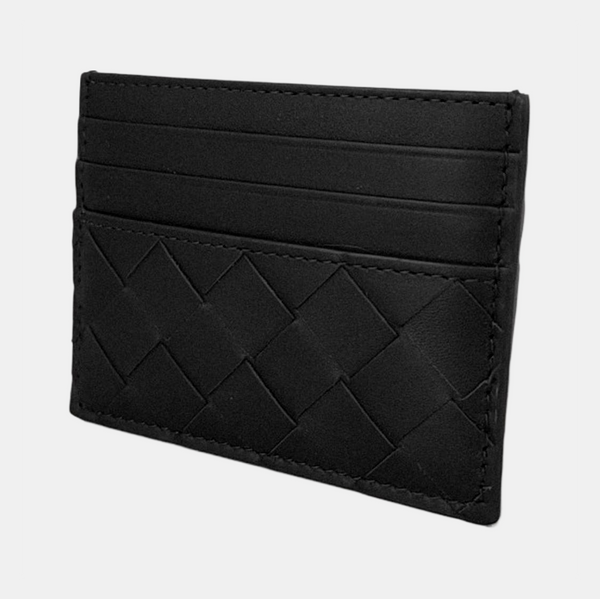 Calfskin Card Holder Black