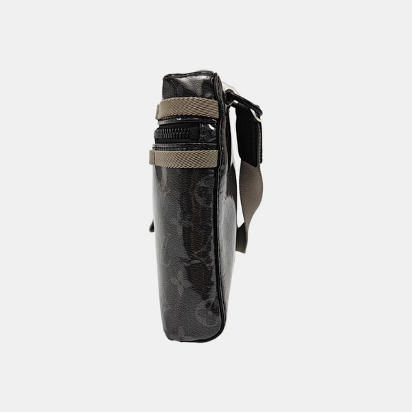 Monogram Coated Canvas Shoulder Bag PM Gray