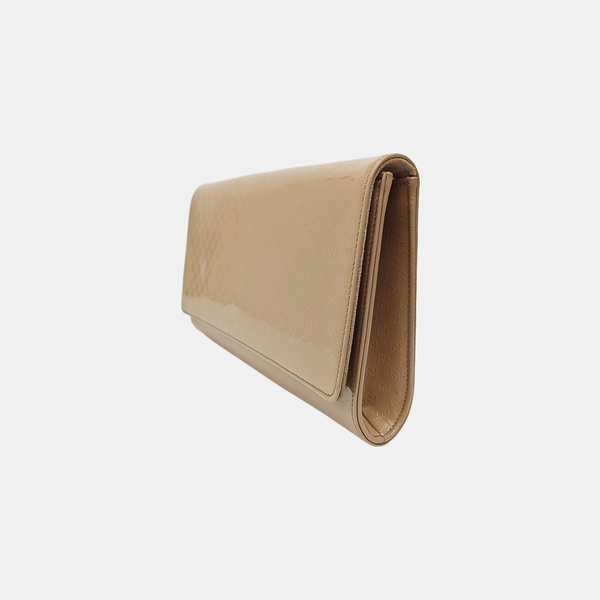 Monogram Calfskin Clutch Pink