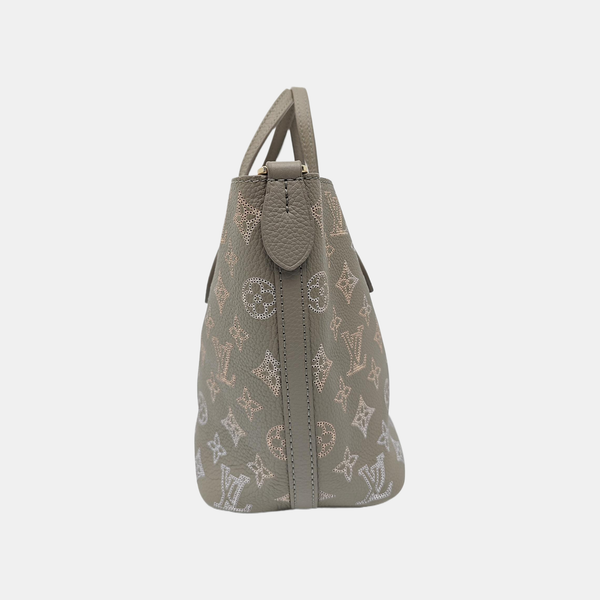 BLOSSOM PM Monogram Calfskin Gray