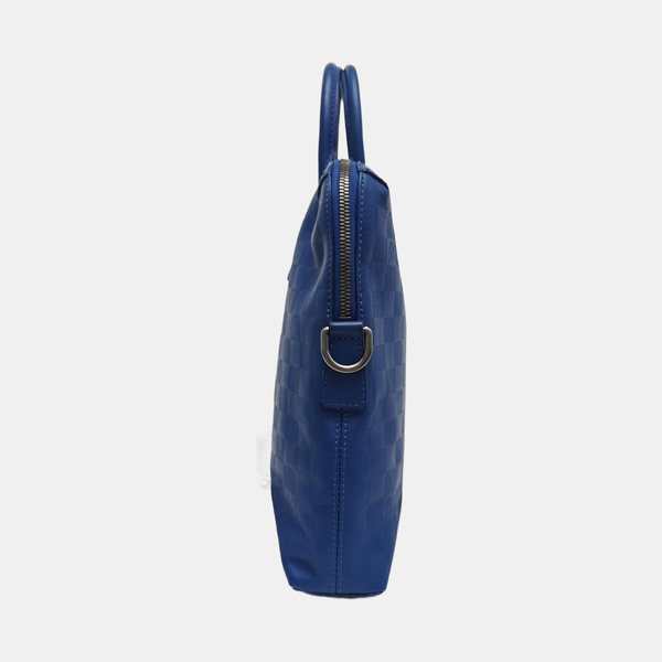 PORTE-DOCUMENTS Damier Calfskin Blue