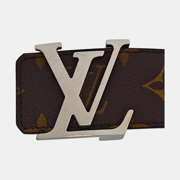 Coated Canvas Belt Brown