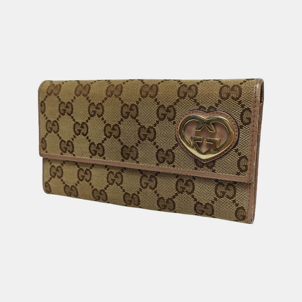 Lovely Monogram Canvas Beige Wallet