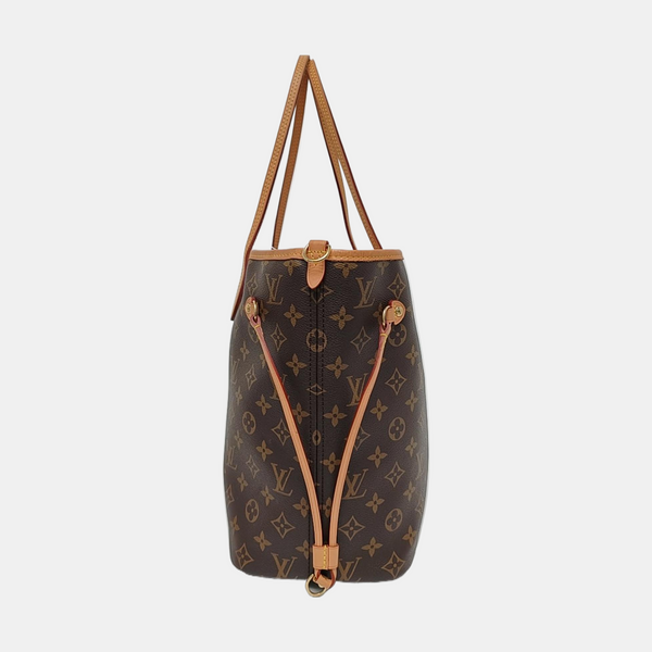 NEVERFULL INSIDE OUT MM Monogram Fabric Red