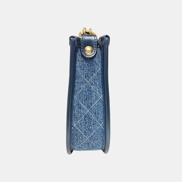 HOBO Quilted Denim Blue