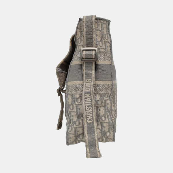 Diorcamp Large Oblique Canvas Gray
