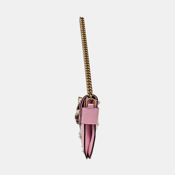 Queen Margaret Mini Calfskin Pink