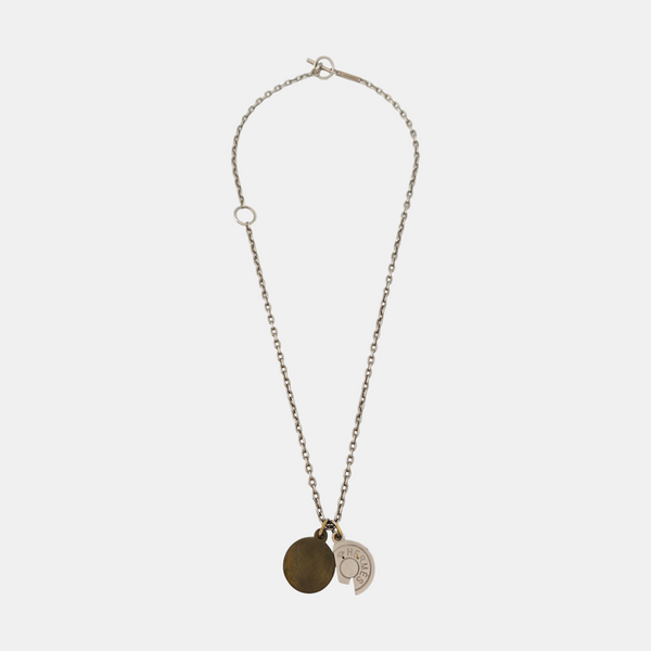 Carrousel Metal Silver Necklace
