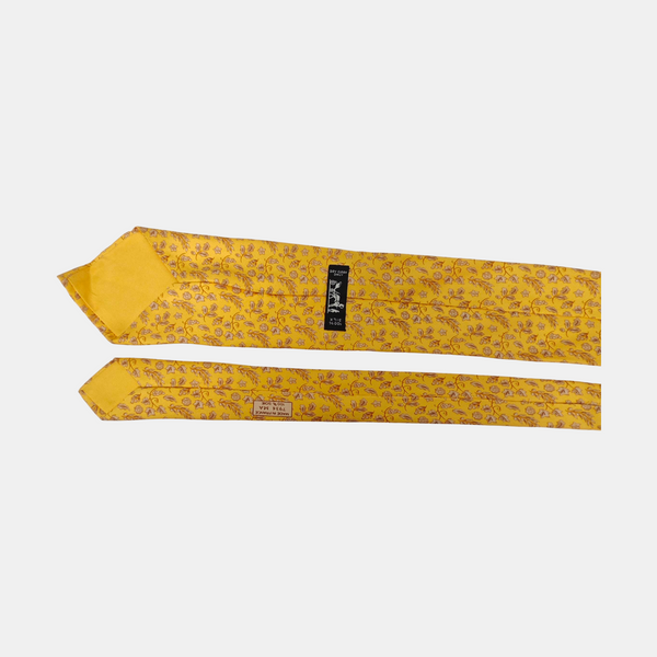 Mulberry Silk Tie Yellow