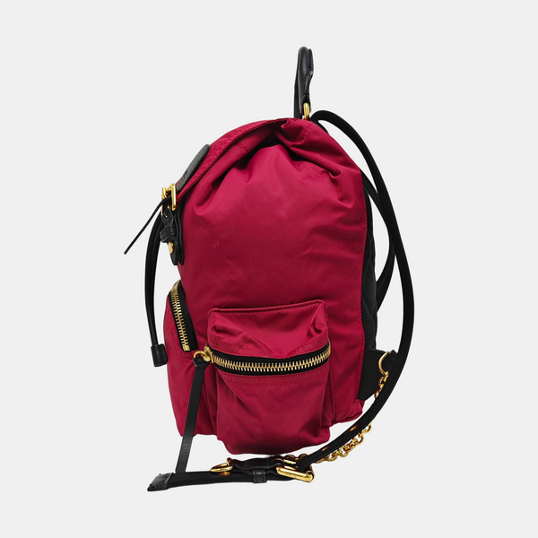The Rucksack Medium Nylon Red