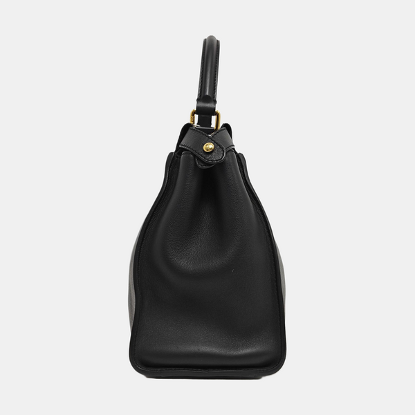 Peekaboo Essential Calfskin Black