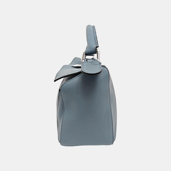 Puzzle Small Calfskin Blue
