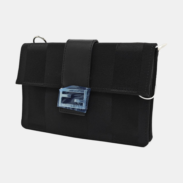 Authenticated pre-owned Baguette Fabric Black - Shoulder Bag at Looply