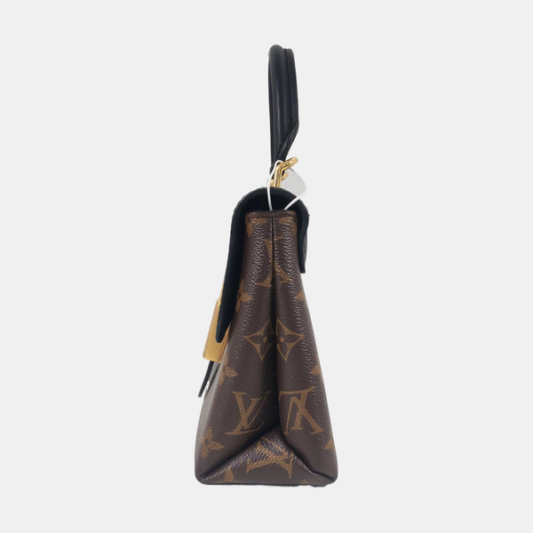 Authenticated pre-owned LOCKY BB Monogram Coated Canvas Brown - Shoulder Bag at Looply
