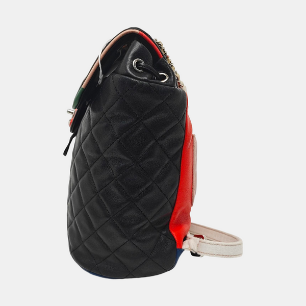 Authenticated pre-owned URBAN SPIRIT Small Quilted Lambskin Black - Backpack at Looply