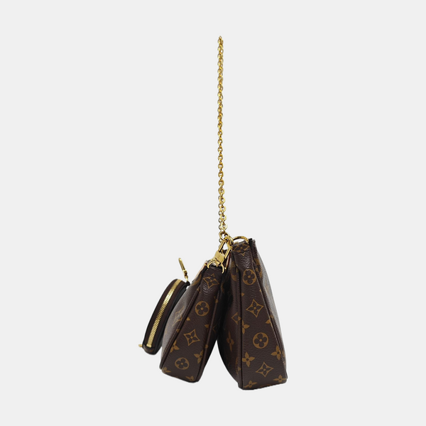 MULTI Monogram Coated Canvas Brown