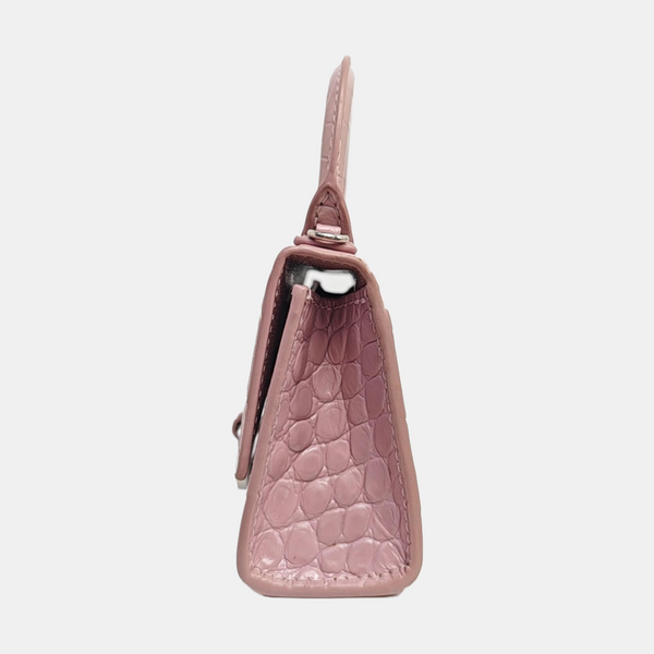 Hourglass Mini Calfskin Pink
