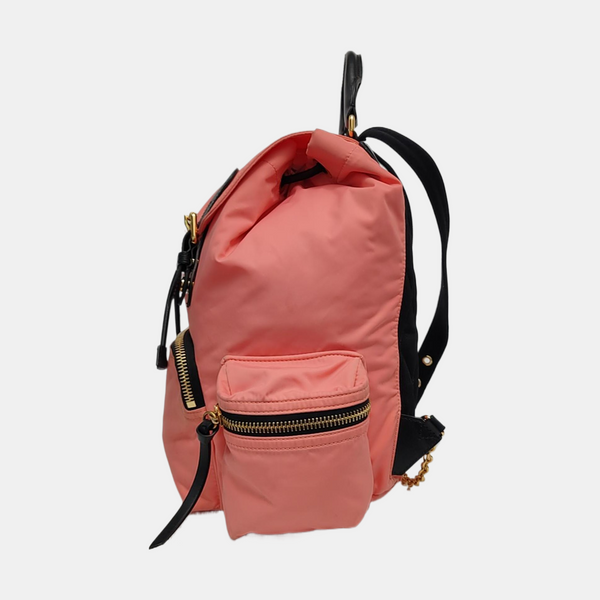 The Rucksack Medium Nylon Pink