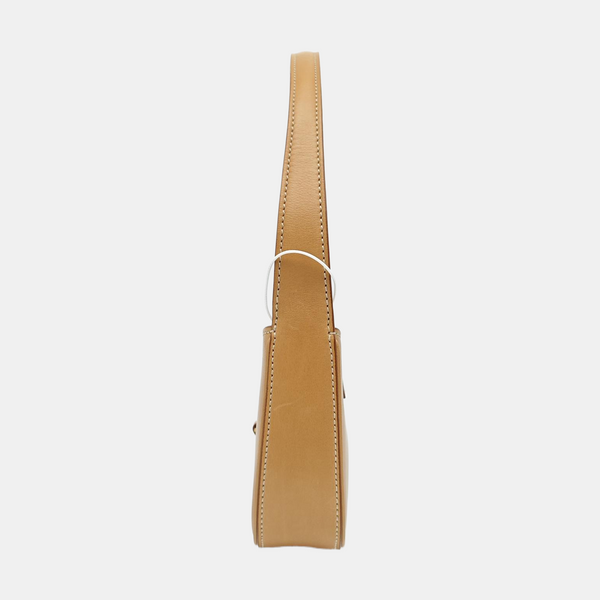 Calfskin Top Handle Bag Brown