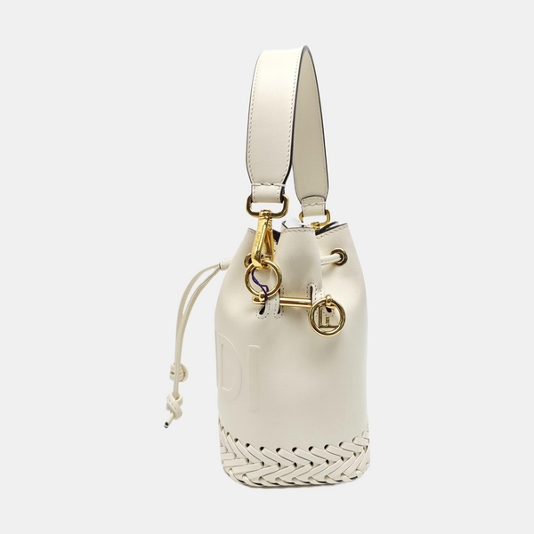 Mon Tresor Mini Calfskin White
