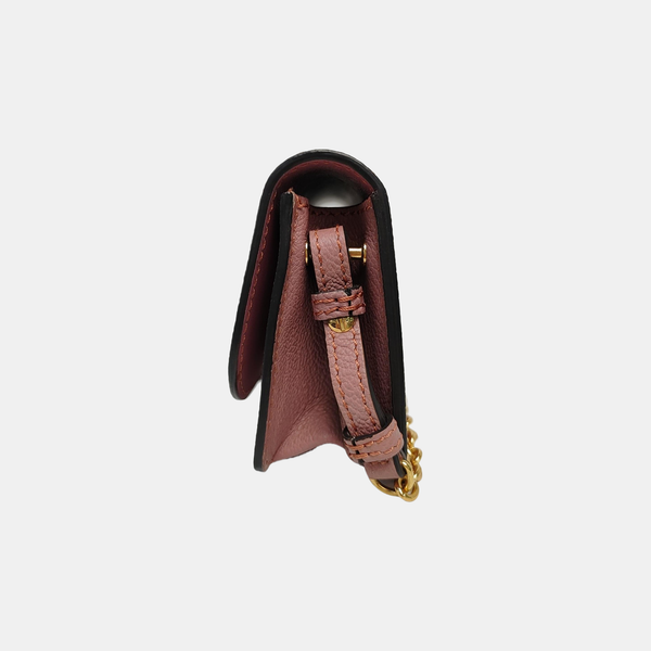 Buckle Mini Calfskin Beige