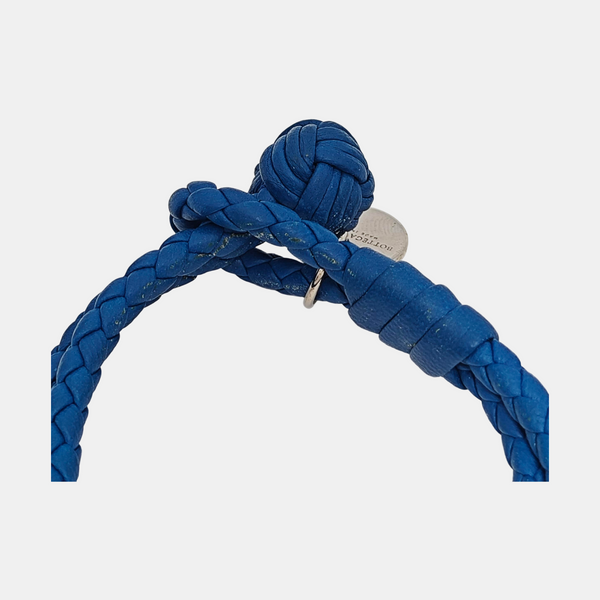 Leather Blue Bracelet