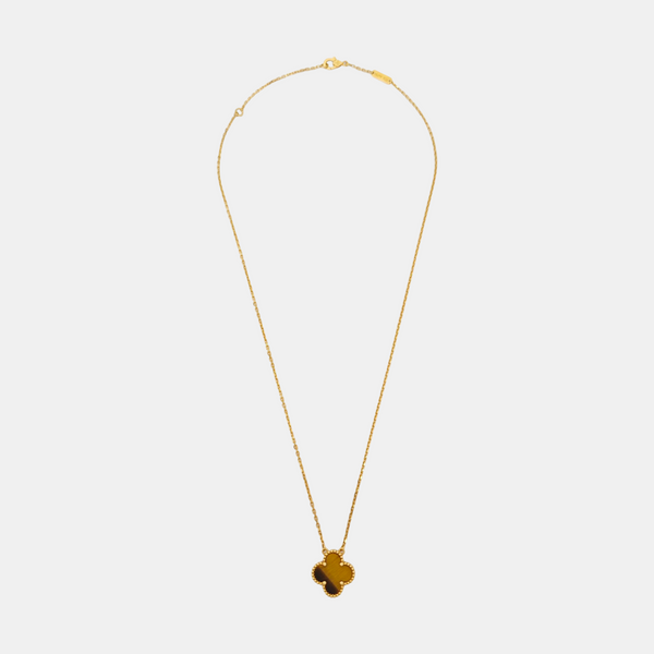 Vintage Alhambra 18k Gold Necklace