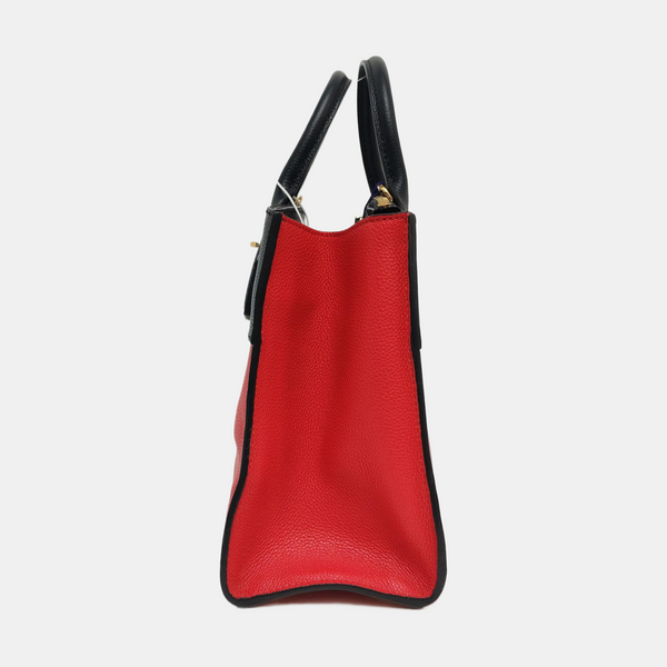CITY STEAMER PM Calfskin Red