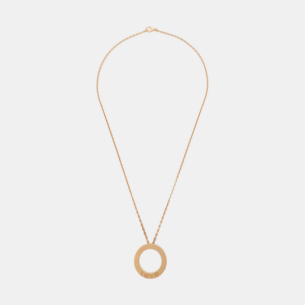 LOVE 18k Rose Gold Necklace