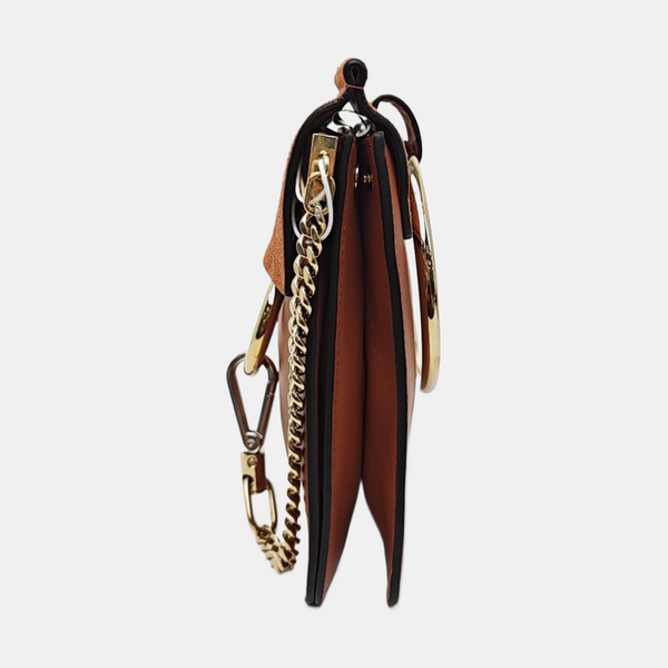 Faye Small Calfskin Brown
