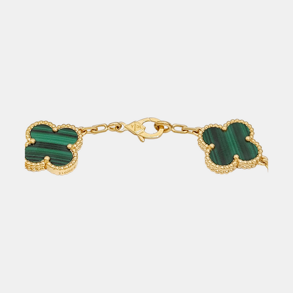 Vintage Alhambra 18k Gold Bracelet