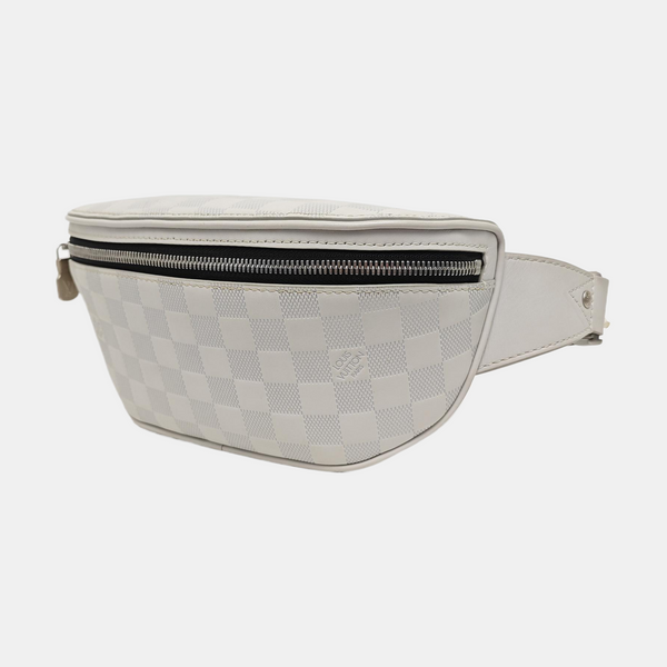 CAMPUS Damier Azur Calfskin White