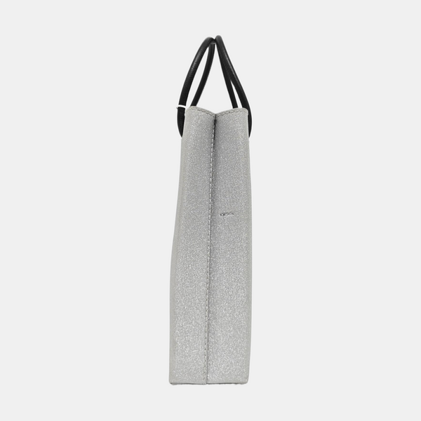 Shopping Bag Large Special Material Silver