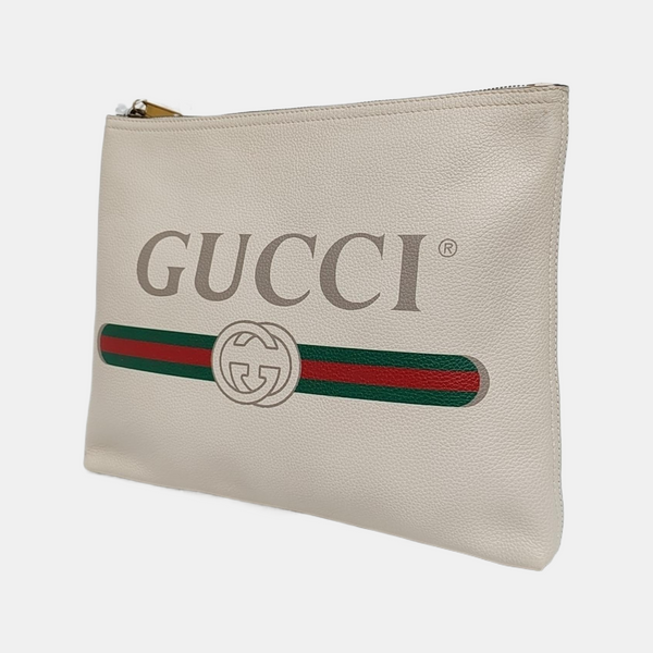 Print Medium Calfskin White