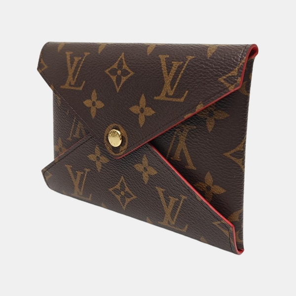 KIRIGAMI Monogram Coated Canvas Brown