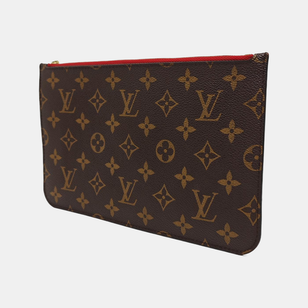 NEVERFULL Lona Revestida Monogram Marrón