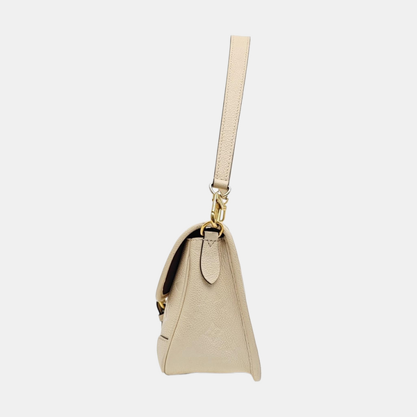 DIANE Monogram Calfskin Beige