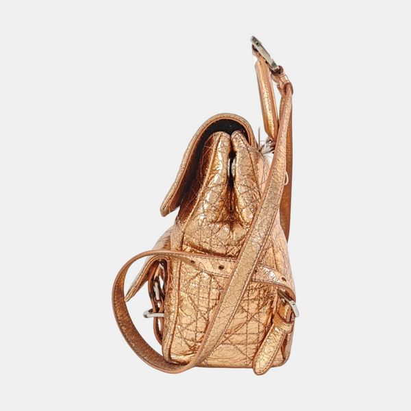 Stardust Small Cannage Calfskin Rose Gold