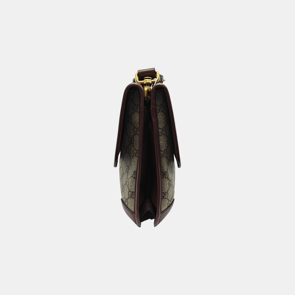 Neo Vintage Large Monogram Coated Canvas Brown