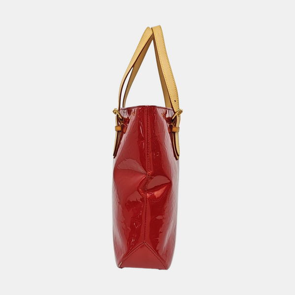BRENTWOOD Monogram Patent Leather Red